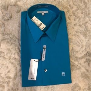 Men’s express blue XL shirt brand new